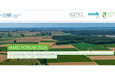 Результати ДЗЗ-Інвентаризації представлені на форумі IAMO, Галле (Німеччина)